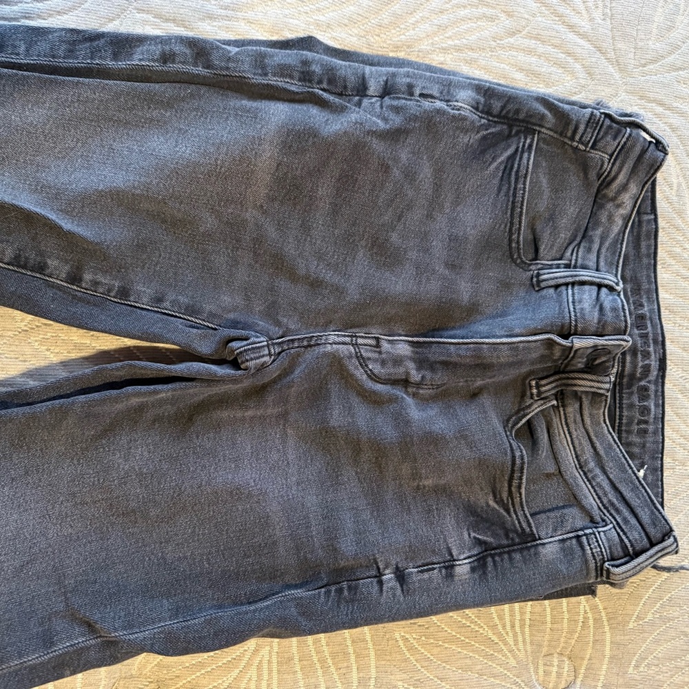 American Eagle Outfitters Dark Gray Skinny Jeans